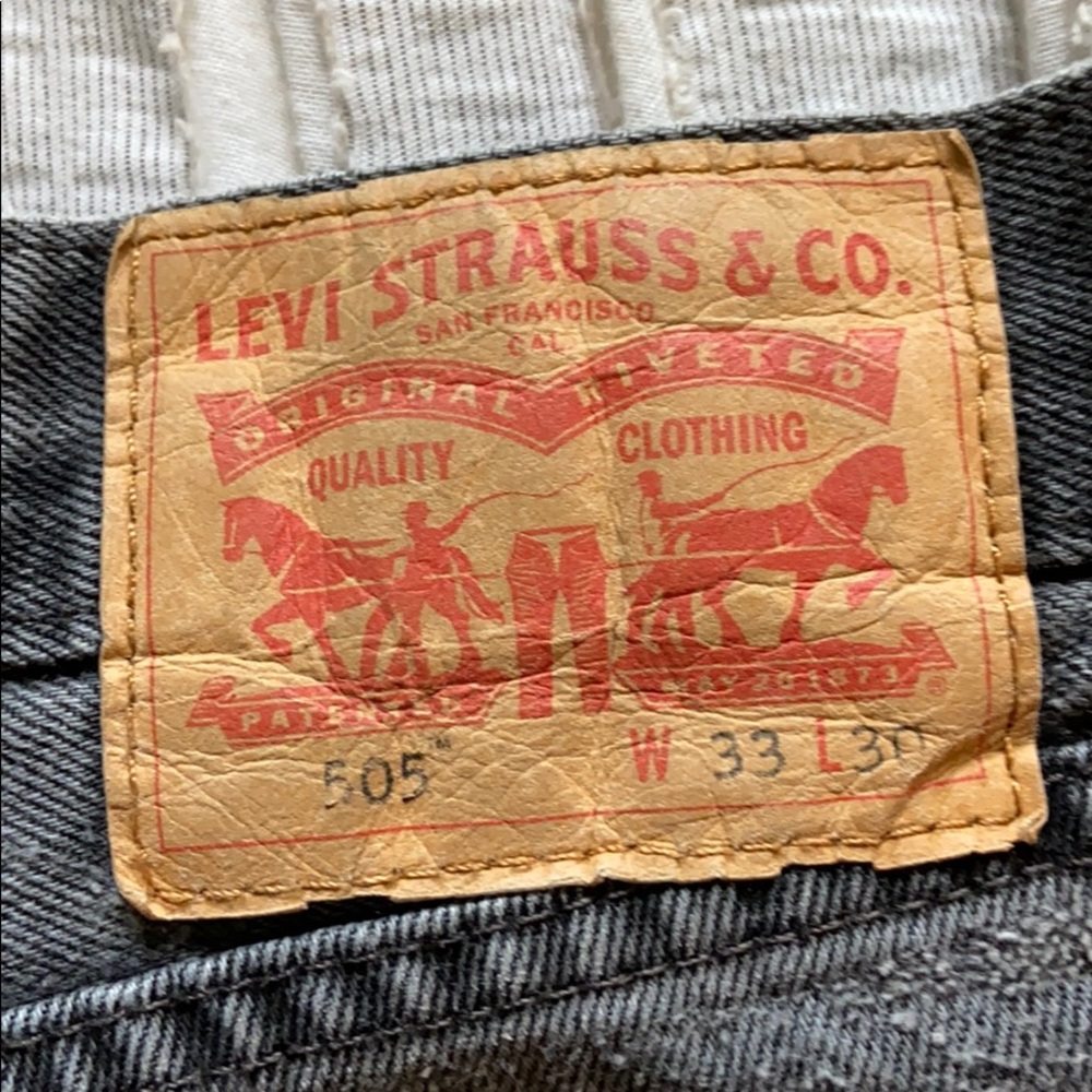 Levi jean shorts - black - Picture 3 of 3